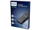 Нов продукт в секция HDD външен 1TB (1000GB) Philips Portable SSD 1TB Ultra Speed Grey, FM01SS031P/00