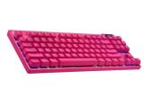 Описание и цена на клавиатура за компютър Logitech G Pro X TKL Lightspeed Tactile Switch, Magenta 
