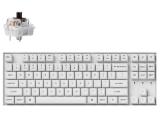Описание и цена на клавиатура за компютър Keychron K8 Pro White QMK/VIA TKL K Pro (Hot Swappable) Brown Switch RGB 