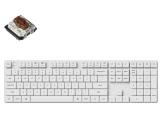 Описание и цена на клавиатура за компютър Keychron K5 Pro White QMK/VIA Full-Size Hot-Swappable Low-Profile Gateron Brown Switches RGB Backlight 
