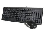 A4Tech KR-8520D Keyboard Combo, Black USB мултимедийна  комплект с мишка  Цена и описание.