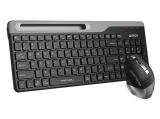 Описание и цена на клавиатура за компютър A4Tech FB2535C Bluetooth & 2.4G Desktop Set, Grey 