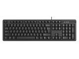 A4Tech KKS-3 Wired Keyboard, Black USB мултимедийна  снимка №2