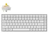 Описание и цена на клавиатура за компютър Keychron 2 Pro White QMK/VIA Hot-Swappable K Pro Banana Switch RGB 