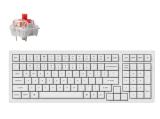 Описание и цена на клавиатура за компютър Keychron K4 Pro White Hot-Swappable Full-Size K Pro Red Switch White LED 