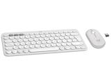 Logitech Pebble 2 Combo - Tonal White Bluetooth безжична мултимедийна комплект с мишка снимка №2 Logitech Pebble 2 Combo - Tonal White Bluetooth безжична мултимедийна комплект с мишка снимка №2