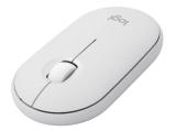 Logitech Pebble 2 Combo - Tonal White Bluetooth безжична мултимедийна комплект с мишка снимка №3 Logitech Pebble 2 Combo - Tonal White Bluetooth безжична мултимедийна комплект с мишка снимка №3