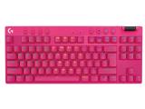 Logitech G PRO X TKL LIGHTSPEED Mechanical Gaming Keyboard - Pink Bluetooth or USB безжична  мултимедийна  снимка №2