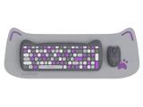 CANYON HSET-W6 Kitty Edition Wireless combo - Purple USB безжична мултимедийна комплект с мишка снимка №2 CANYON HSET-W6 Kitty Edition Wireless combo - Purple USB безжична мултимедийна комплект с мишка снимка №2