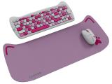 Описание и цена на клавиатура за компютър CANYON HSET-W6 Kitty Edition Wireless combo - Pink 