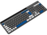 CANYON Wireless keyboard HKB-W03 Grey USB безжична  мултимедийна  снимка №2