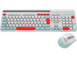 Описание и цена на клавиатура за компютър CANYON HSET-W5 Keyboard+Mouse AAA+AA Wireless White 