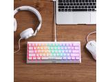 Marvo Gaming Mechanical keyboard 61 keys TKL Hecate 61R WH - KG962G White USB снимка №6 Marvo Gaming Mechanical keyboard 61 keys TKL Hecate 61R WH - KG962G White USB снимка №6
