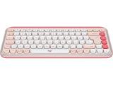 Компютърна клавиатура Logitech POP Icon Keys Rose 920-013073 Bluetooth - цена и спецификации Цена за Logitech POP Icon Keys Rose 920-013073 - Bluetooth