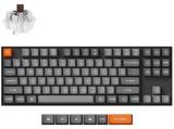 Описание и цена на клавиатура за компютър Keychron K8 Max QMK/VIA TKL Super Brown Switch RGB 