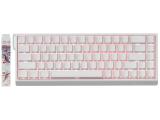 Описание и цена на клавиатура за компютър Madlions Professional Gaming Mechanical Keyboard MAD 68 HE RGB 1K Magnetic Amber Pro Switches White 
