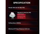 Madlions Professional Gaming Mechanical Keyboard MAD 60 HE RGB 1K Magnetic Amber Pro Switches Black USB мултимедийна снимка №6 Madlions Professional Gaming Mechanical Keyboard MAD 60 HE RGB 1K Magnetic Amber Pro Switches Black USB мултимедийна снимка №6