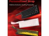 Madlions Professional Gaming Mechanical Keyboard MAD 60 HE RGB 1K Magnetic Amber Pro Switches White USB мултимедийна снимка №5 Madlions Professional Gaming Mechanical Keyboard MAD 60 HE RGB 1K Magnetic Amber Pro Switches White USB мултимедийна снимка №5