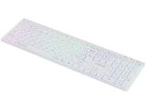Canyon keyboard HKB-W11 UK/US RGB CNS-HBTK11W White Bluetooth безжична мултимедийна снимка №5 Canyon keyboard HKB-W11 UK/US RGB CNS-HBTK11W White Bluetooth безжична мултимедийна снимка №5