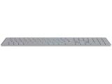 Canyon keyboard HKB-W11 UK/US RGB Grey CNS-HBTK11G Bluetooth безжична  мултимедийна  снимка №4