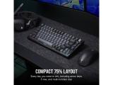 CORSAIR K65 PLUS WIRELESS 75% RGB Mechanical Gaming Keyboard Bluetooth or USB безжична мултимедийна снимка №6 CORSAIR K65 PLUS WIRELESS 75% RGB Mechanical Gaming Keyboard Bluetooth or USB безжична мултимедийна снимка №6