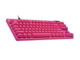 Logitech G PRO X TKL RAPID Magenta 920-013133 USB мултимедийна  снимка №2