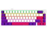 LORGAR Wireless mechanical gaming keyboard Pro KBP70MW white red purple Bluetooth or USB безжична мултимедийна снимка №2 LORGAR Wireless mechanical gaming keyboard Pro KBP70MW white red purple Bluetooth or USB безжична мултимедийна снимка №2