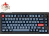 Keychron V1 MAX QMK 75% Carbon Black Bluetooth or USB безжична  мултимедийна  снимка №3