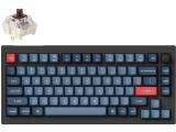 Keychron V1 MAX QMK 75% Carbon Black Wireless Bluetooth or USB безжична  мултимедийна  снимка №3