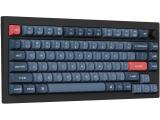 Keychron V1 MAX QMK 75% Carbon Black Yellow Switches Bluetooth or USB безжична  мултимедийна  снимка №2