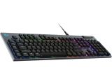 Logitech G915 X Wired Gaming Keyboard Black US International (Qwerty) Tactile USB мултимедийна  снимка №3