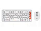 Logitech POP Icon Combo Off White & Orange US International (Qwerty) 920-013141 Bluetooth безжична  мултимедийна  комплект с мишка  снимка №2