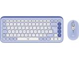 Logitech POP Icon Combo Lilac & Off White US International (Qwerty) 920-013078 Bluetooth безжична мултимедийна комплект с мишка снимка №2 Logitech POP Icon Combo Lilac & Off White US International (Qwerty) 920-013078 Bluetooth безжична мултимедийна комплект с мишка снимка №2