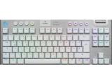 Logitech G915 X LIGHTSPEED TKL Wireless Gaming Keyboard - White Bluetooth or USB безжична мултимедийна снимка №2 Logitech G915 X LIGHTSPEED TKL Wireless Gaming Keyboard - White Bluetooth or USB безжична мултимедийна снимка №2