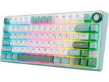 Описание и цена на клавиатура за компютър ROYAL KLUDGE R75 Sky Cyan Gaming Keyboard 