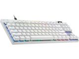 Описание и цена на клавиатура за компютър Logitech G PRO X TKL RAPID Gaming Keyboard White 920-013242 