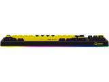 LORGAR KBP70TKLW Wireless TKL Mechanical Gaming Keyboard Pro Black/yellow USB безжична  мултимедийна  снимка №5