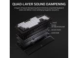 CORSAIR VANGUARD 96 Mechanical Gaming Keyboard, CORSAIR MLX Plasma Black CH-91E921E-NA USB мултимедийна  снимка №4