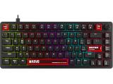 Marvo Gaming Mechanical Keyboard Arma 82 KG936 1K Peach Switches En US USB мултимедийна  снимка №2