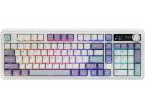 Ajazz Wireless Gaming Mechanical Keyboard AK980 V2 Maillard Switch Purple, White Bluetooth or USB безжична мултимедийна снимка №3 Ajazz Wireless Gaming Mechanical Keyboard AK980 V2 Maillard Switch Purple, White Bluetooth or USB безжична мултимедийна снимка №3