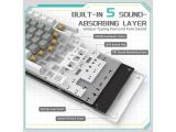 Ajazz Gaming Mechanical Keyboard AK820 Mille feuille Yellow Switches White Light USB мултимедийна снимка №6 Ajazz Gaming Mechanical Keyboard AK820 Mille feuille Yellow Switches White Light USB мултимедийна снимка №6