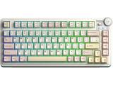 Нови предложения за Bluetooth or USB клавиатури: Aula Wireless Gaming Mechanical Keyboard AU75 Bloomfield Switch US Beige Нови модели и предложения за клавиатури за компютър: Aula Wireless Gaming Mechanical Keyboard AU75 Bloomfield Switch US Beige
