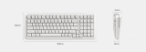 MCHOSE MCHOSE геймърска механична клавиатура Wireless Gaming Mechanical Keyboard MC-K99 V3 - Icy Creamsicle Switch [Linear] (English US), Glacier Gradient MC-K99V3-4 NEW  снимка №5