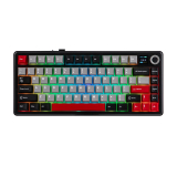 Най-често разхлеждани: Aula Aula геймърска механична клавиатура Wireless Gaming Mechanical Keyboard F75 MAX - Reaper Switch [Linear] (English US), Black, Red F75MAX-RS-BR NEW