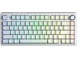 Aula Wireless Gaming Mechanical Keyboard F75HE Black King Magnetic Switch US White Bluetooth or USB безжична  снимка №2