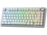 Aula Wireless Gaming Mechanical Keyboard F75HE Black King Magnetic Switch US White Bluetooth or USB безжична  снимка №3