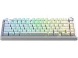 Aula Wireless Gaming Mechanical Keyboard F75HE Black King Magnetic Switch US White Bluetooth or USB безжична  снимка №4