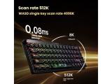 Madlions Professional Gaming Mechanical Keyboard TITAN 68 TURBO 8K Magnetic Fuguang Switches (English US) USB мултимедийна  снимка №2