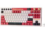 ROYAL KLUDGE RK M87 Famicom Gaming Keyboard Cream switch RK-M87-FAMICM-CRMSW-US Bluetooth or USB безжична  мултимедийна  снимка №2