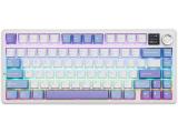 Aula Wireless Gaming Mechanical Keyboard F75 MAX Reaper Switch White Blue Purple Bluetooth or USB безжична  мултимедийна  снимка №2